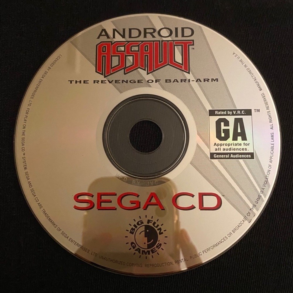 Android Assault for Sega CD